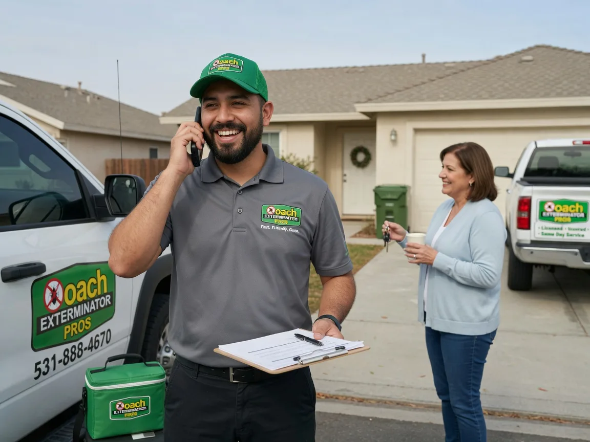 Pest Control Roach Exterminator Robeline, LA FAQs